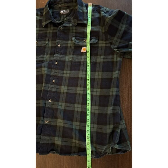Carhartt Heavyweight Flannel Loose Fit Button-Down Work Shirt Size 2XL - Picture 8 of 8